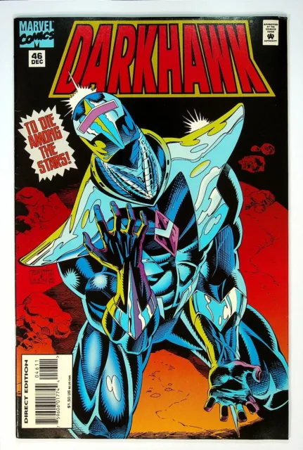 Darkhawk #46 Late Low Print Run Marvel Comics  17.99   Condition: VF+ First Prin
