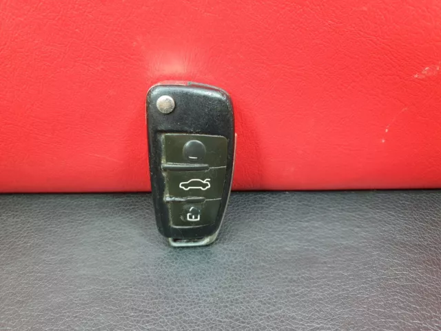 8E0837220 Q Audi 3 Tasten Schlüssel Fernbedienung Anhänger Flip Key komplette Leiterplatte innen