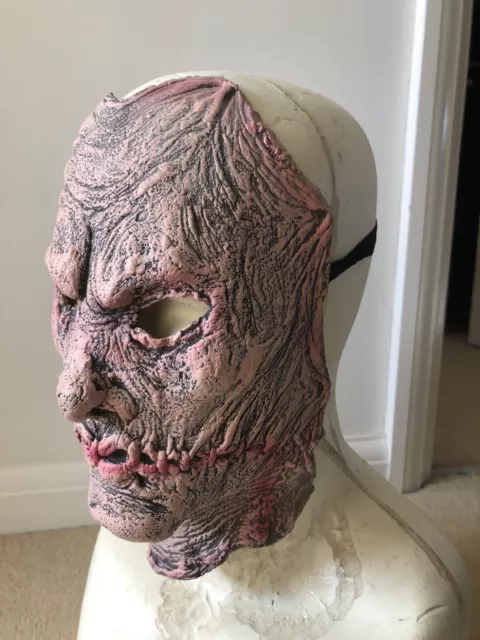 Horror Halloween Skinned Face Slasher Latex Face Mask