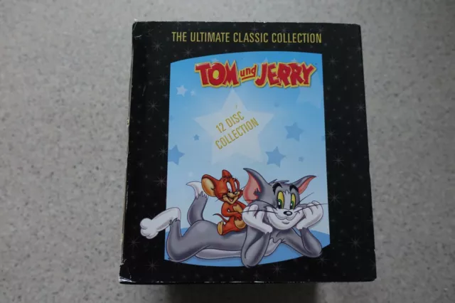 12 x DVD Tom und Jerry The Classic Collection 1-12 gut