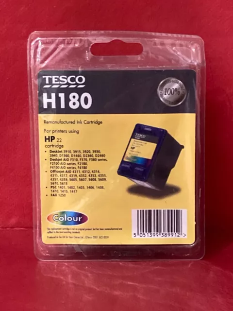 Tesco Remanufactured HP 302 Black Ink Cartridge - Tesco Groceries
