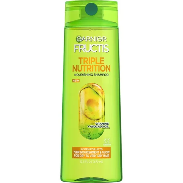 Garnier Fructis Active Fruit Protein Triple Nutrition Fortifying Shampoo 12.5 Oz