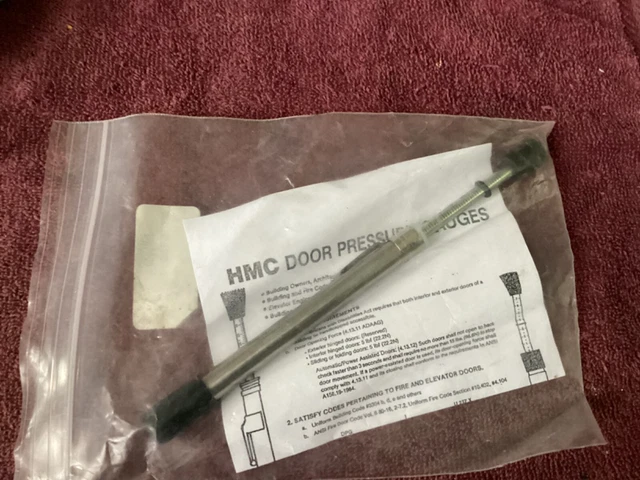 C.R. LAURENCE HMC035 CRL Door Pressure Gauge,nib