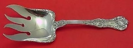 King George by Gorham Sterling Silver Fish Serving Fork Large 8 7/8"