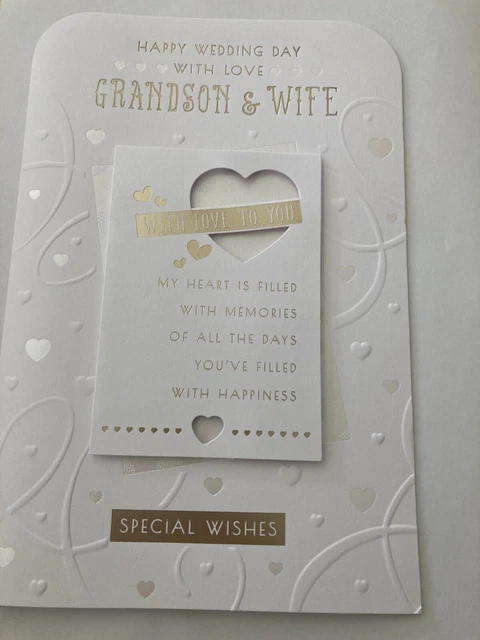 BIGLIETTO DI ANNIVERSARIO personalizzato Riccioli marito moglie