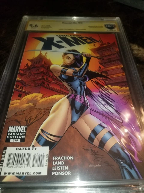Uncanny X-Men #510 9.6 CBCS (cgc pgx) SIGNED J SCOTT CAMPBELL MARVEL COMICS