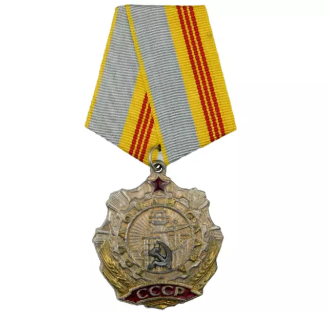 2098 Sowjetische Medaille Orden Des Arbeitsruhms 3. Klasse Russisch...