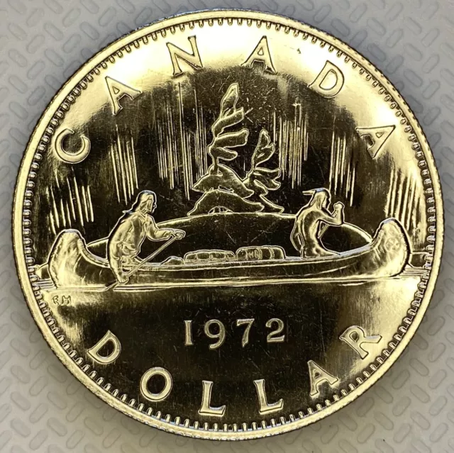 1972 Canada Voyageur Dollar Proof Like Coin