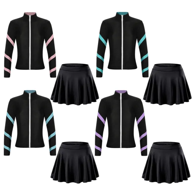 Kids Girls Sports Outfit Tennis Sportswear Golf Activewear Outfits Tracksuit