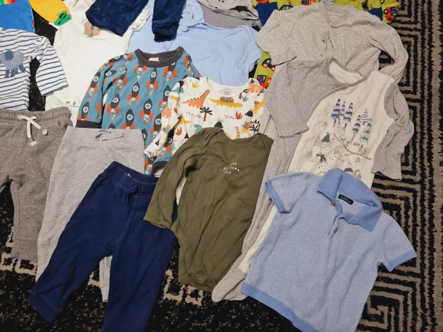 #A21 Huge Bundle Of Baby Boy Clothes 9-12months NEXT GEORGE PRIMARK H&M NUTMEG 7