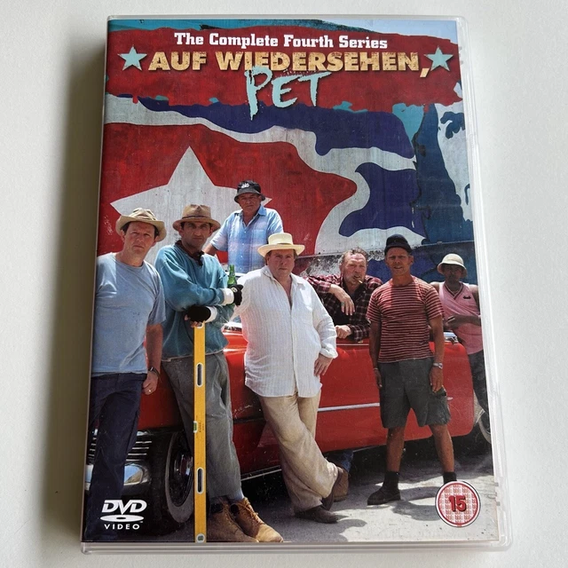 AUF WIEDERSEHEN PET The Complete Fourth 4 Series DVD Comedy UK Region 2
