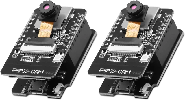 APKLVSR ESP32 CAM Scheda di sviluppo USB C WiFi/Bluetooth dual-core con telecamera OV2640 TF Card Modulo per Arduino (3 pezzi