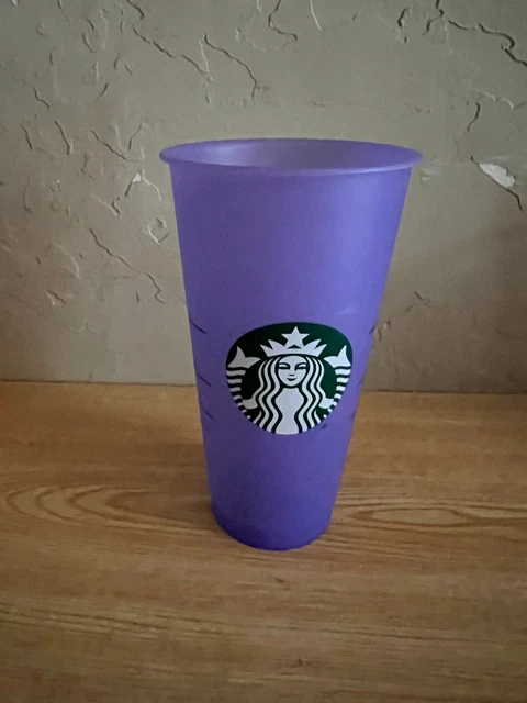Starbucks Plastic Cup -Purple