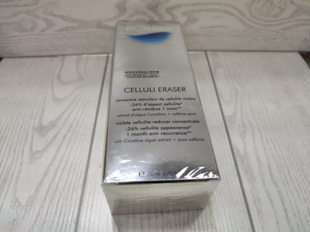 Celluli Eraser Biotherm concentré réducteur de Cellulite visible 200ml