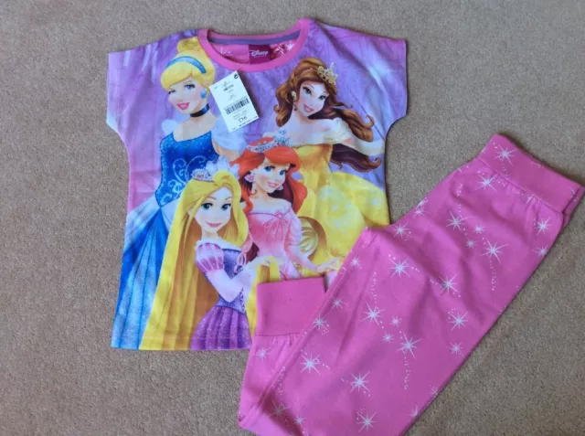 Set pigiami principessa Disney Next per ragazze taglia 5 anni NUOVI!