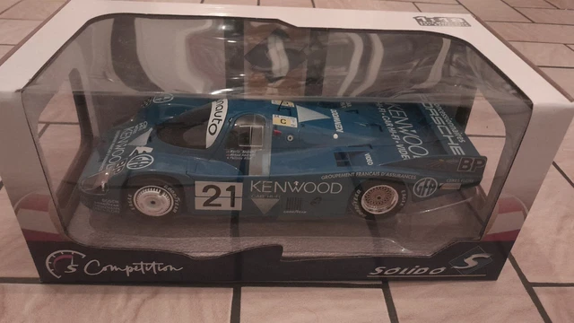 Voiture Miniature Porsche 956 LH - 24H Du Mans 1983, échelle 1/18 Par Solido, Neuve
