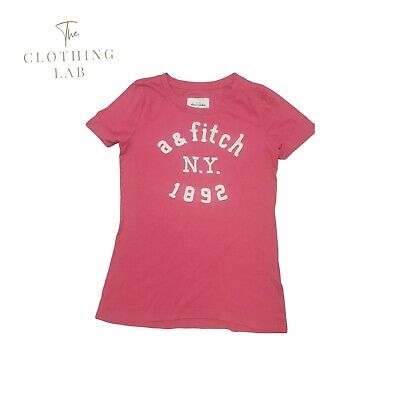 Abercrombie & Fitch T-Shirt Kids Girls large Pink