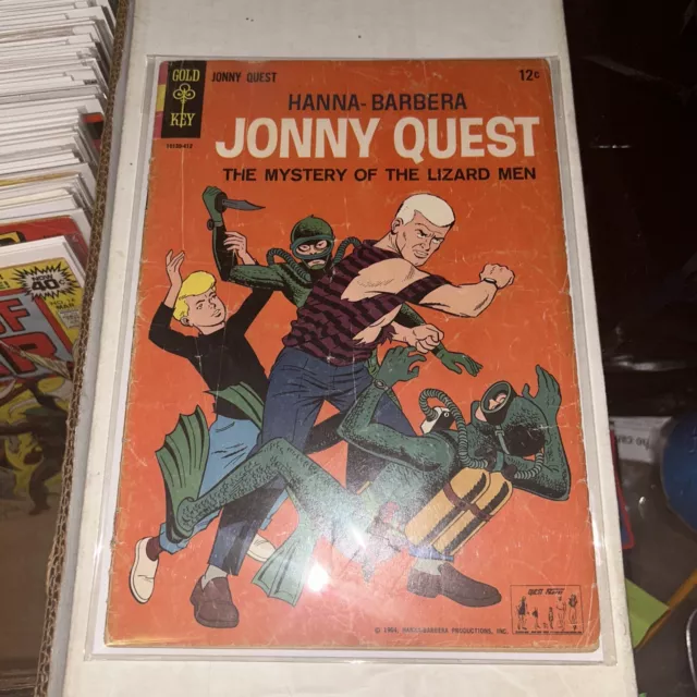 Jonny Quest # 1 complete Gold Key Comics 1964