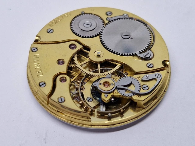Mouvement De Montre Zenith 7885 Vintage - À Réviser, Non Testé - Pour Horloger Ou Collection