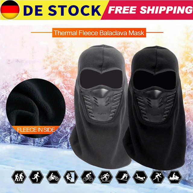 Winter Sturmhaube Motorrad Warmer Hut Thermo Fleece Outdoor Ski Bike Ride Maske