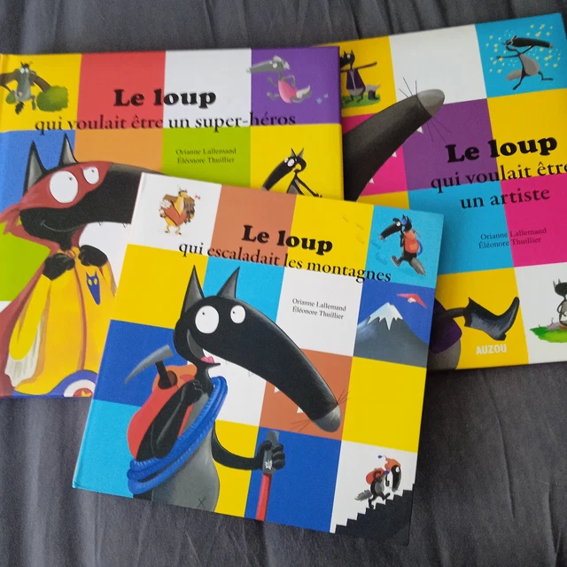 LOT DE 3 LIVRES , LE LOUP QUI VOULAIT... Editions AUZOU (GRANDE — free download