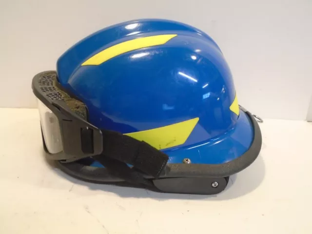 Bullard USRX Fire Rescue Helmet with ESI goggles