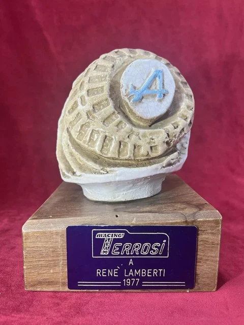 Ancien Trophée / Coupe Publicitaire DUBONNET - Sport Automobile - Vintage