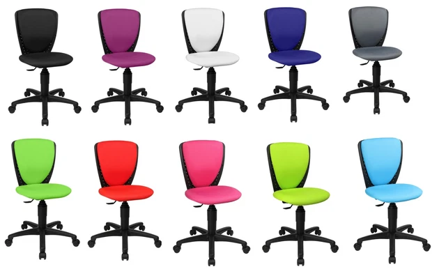 Topstar Kinder-Drehstuhl High S`Cool 3 Junior, ergonomisch, verschiedene Farben