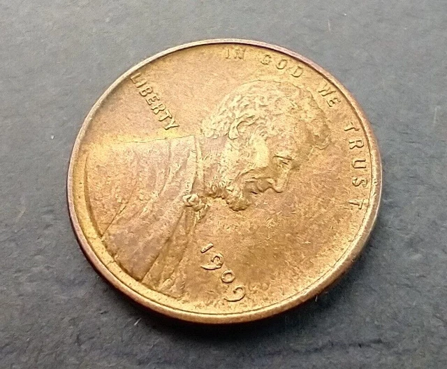 1909 Lincoln VDB Wheat Cent 1¢ ~ Uncirculated [H2]