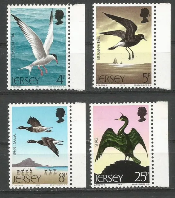 Jersey 1975 Sea Birds Set SG# 129-132, MNH(**) Original Gum