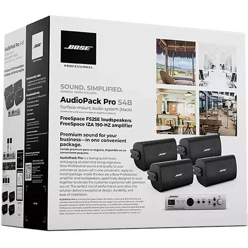 Bose Professional AudioPack Pro S4 Surface-Mount Audio System