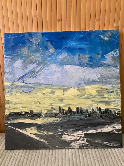 New York city oil painting