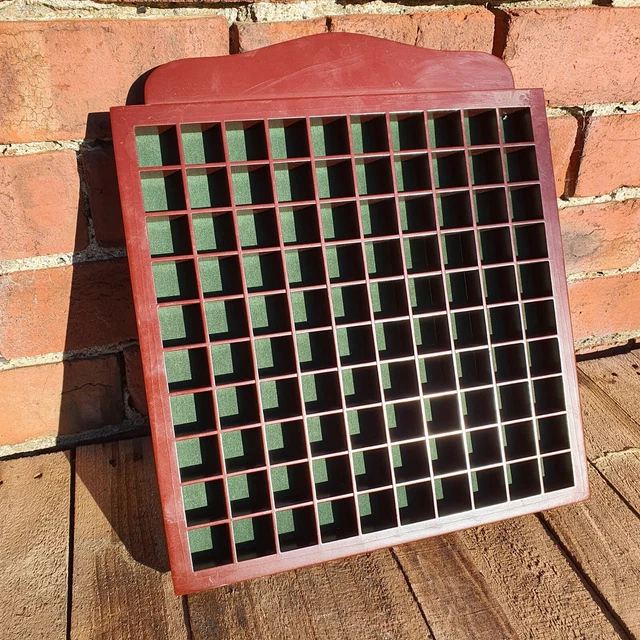 Reclaimed 100 Thimble Display Case Perfect For Mini Figures Like Hatchimals