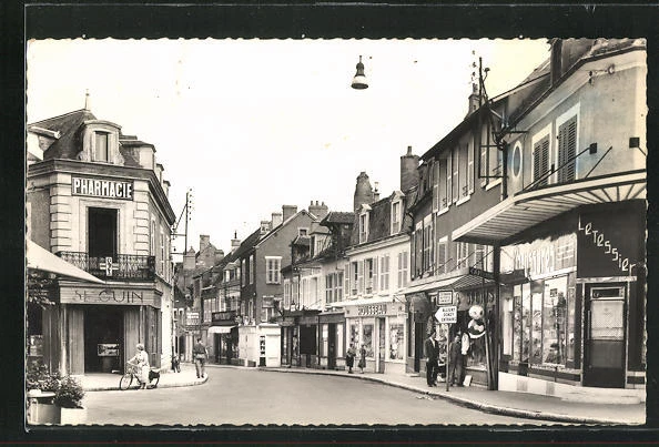 CPA Cosne, Rue du Commerce 1965