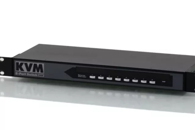 KVM 8-Port Switch OSD Avec Ps/2 Connexion - Sans Bloc Alimentation