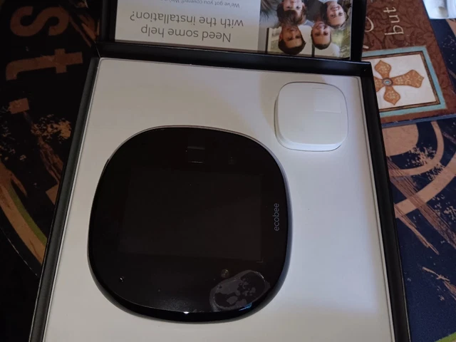ecobee ecobee4 Smart Programmable Thermostat - Black (EB-STATE4-01)