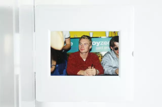 Ronan Keating / Boyzone Rare Archive Promotional Photo Slide Transparency 35mm