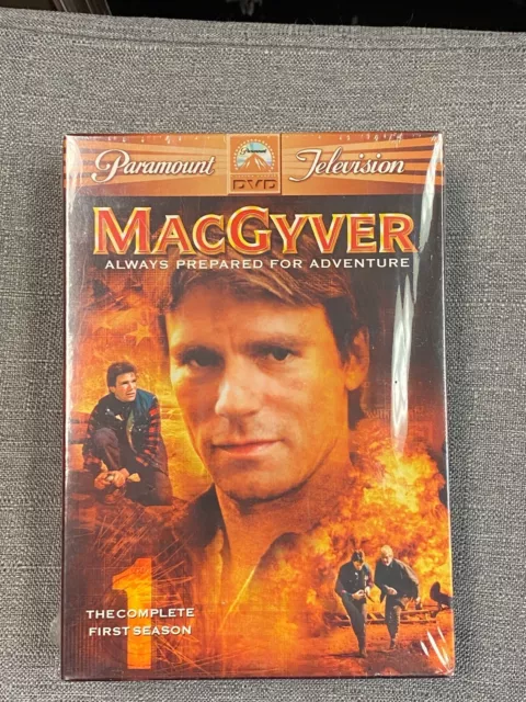 MacGyver The Complete First Season 1 One DVD 6 disc box set 2005 SEALED NEW