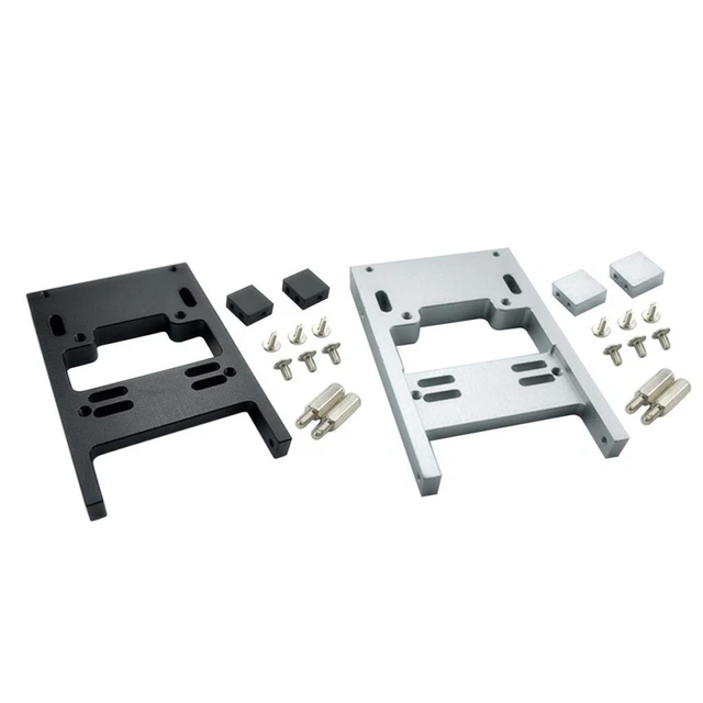 TsoLay 2 x Kit ponte ingranaggi in acciaio per asse in metallo per parti di aggiornamento auto C14 C24 C34 B14 B24 B16 B36 1/16 RC