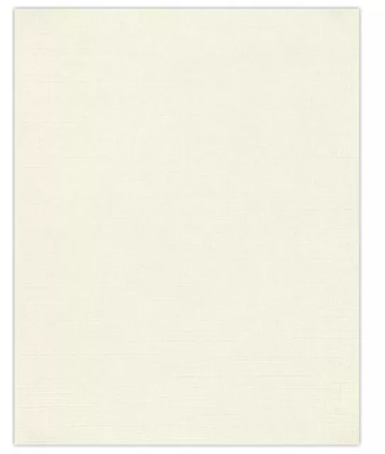 LUX Parchment 65 lb. Cardstock Paper, 8.5" x 11", Cream Parchment, 50 Sheets/Pac