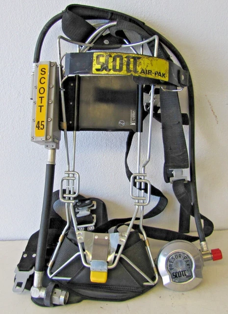 Scott Air-Pak 4.5 Air Breathing Apparatus Backpack Harness SCBA