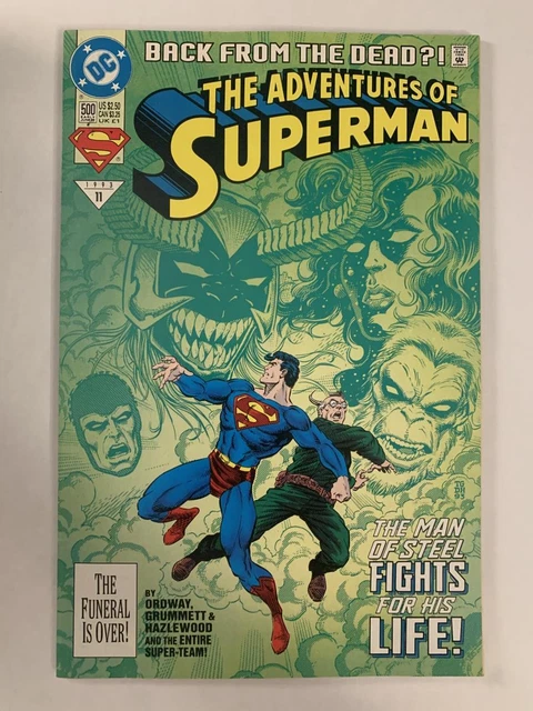 The Adventures of Superman #500 VF Combined Shipping