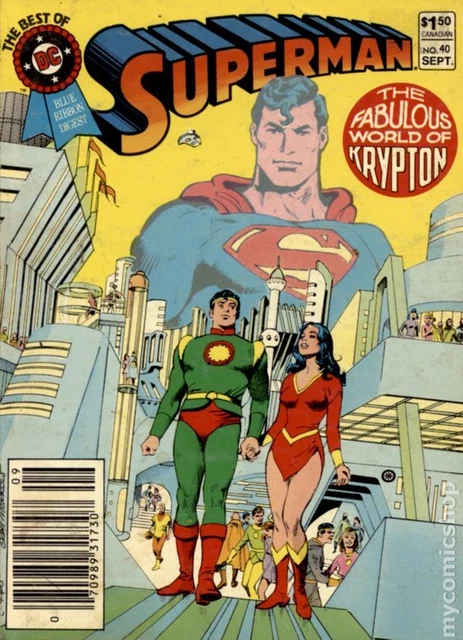 Best of DC Blue Ribbon Digest Canadian Price Variant #40 VG/FN 5.0 1983