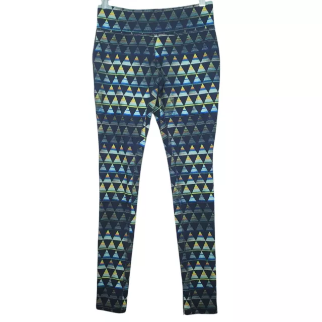 Mossimo Womens Leggings Size XS Geometric Triangle Pattern Athletic Apparel