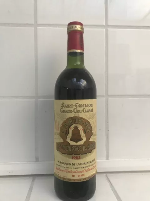 Chateau L'angelus 1983  St Emilion  1Er Grand Cru Classé  A  75Cl