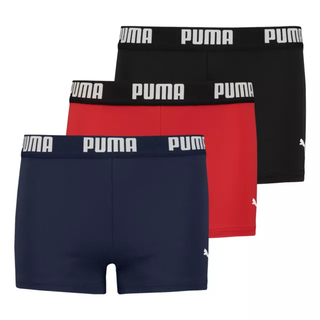 Puma Jungen Badehose Boys Logo Swim Trunk