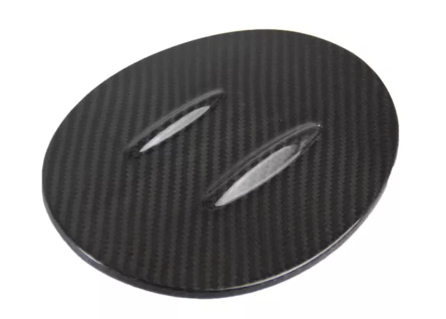 Fit FOR Mazda MX-5 MX5 Miata ND Outside Fuel Cap Fin Trim Cover GS Carbon Fiber 2