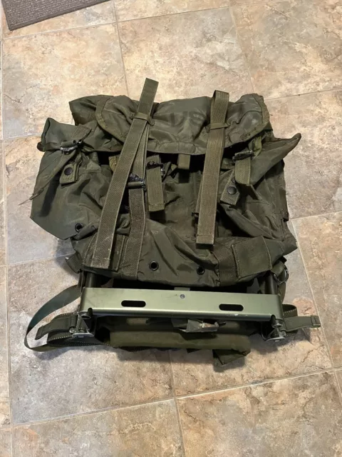 US Military ALICE Medium Combat Backpack Complete