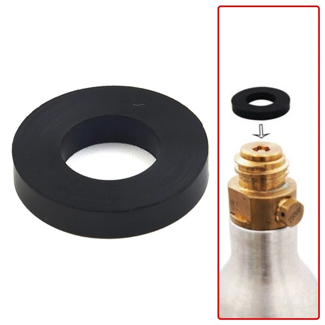 Accessori Anelli Sigillante Sigilla Nero Riparazione Ugello Sostituzione Silicone