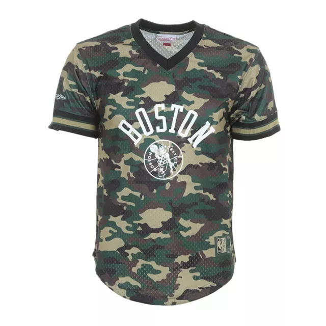 Mitchell & Ness NBA jersey mesh maillot boston celtics camouflage taille M